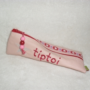 Asymmetrisches Tascherl rosa