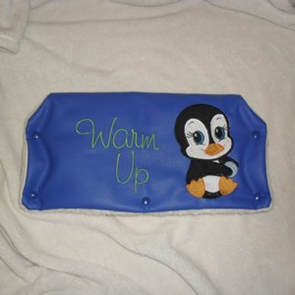 Kinderwagenmuff blau