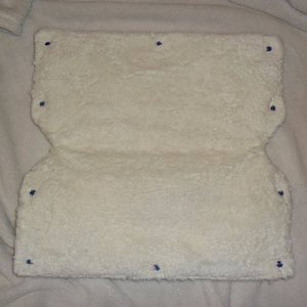 Kinderwagenmuff blau