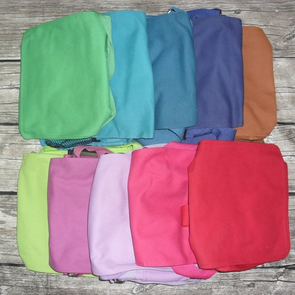 Canvas Taschenrohling dunkelbraun - Abverkaufsartikel