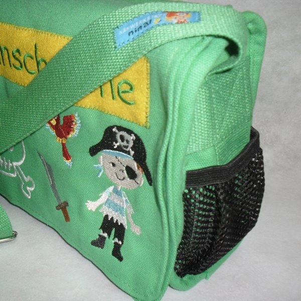 Canvas Taschenrohling hellblau - Abverkaufsartikel