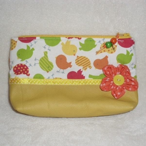 Kosmetiktascherl gelb