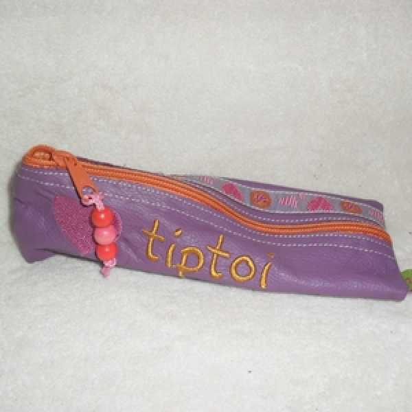 Asymmetrisches Tascherl lila