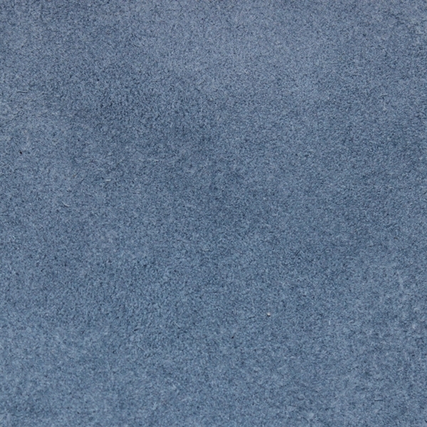 Veloursleder blau